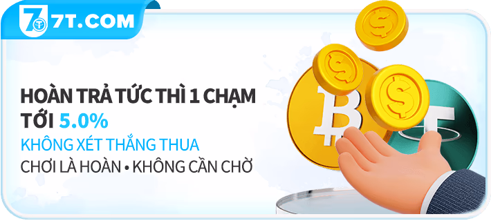 ưu đãi hoàn trả - nhà cái 7t8808